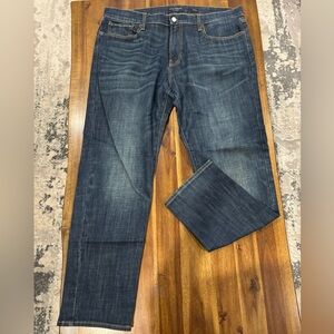 Men's Lucky Brand Straight Blue Jeans 38x32